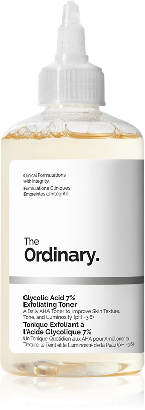The Ordinary Glycolic Acid 7% Exfoliating Toner 240ml